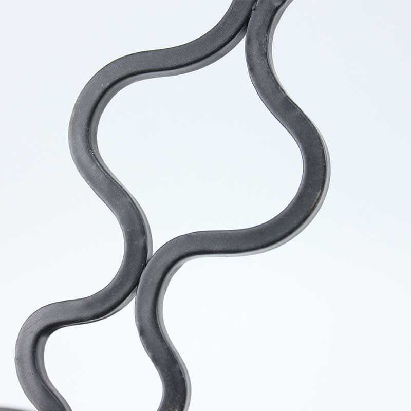 Nordic Wall-Mounted Iron Candlestick Color:Black 1