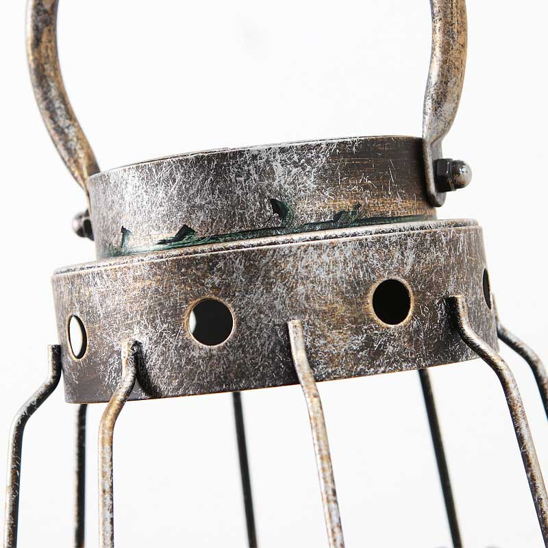 Set of 3 Rustic Antique Candle Holder Lanterns Size:23*46.5Cm 1