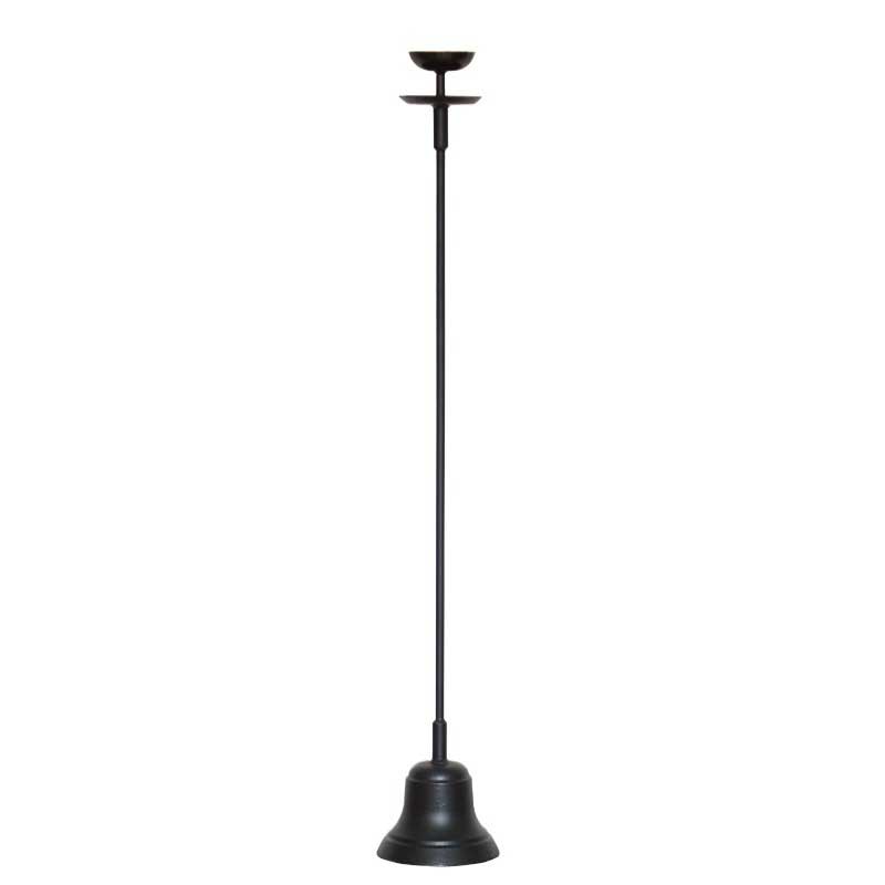 Floor Cast Iron Candlestick,Multi-Size Options