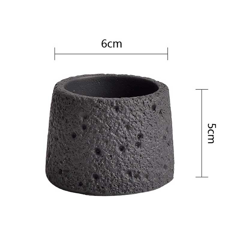 Concrete candle holder Grey