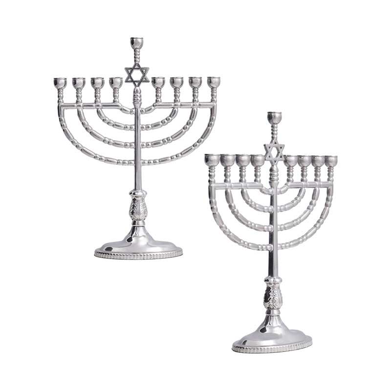 shabbat candle holders 9 arms