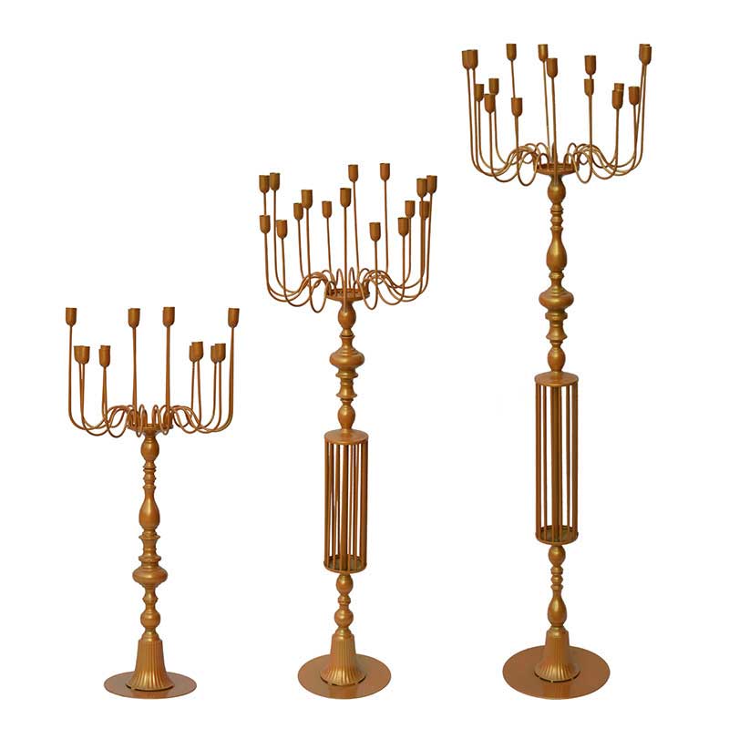 Extral Large Floor Iron Candelabra