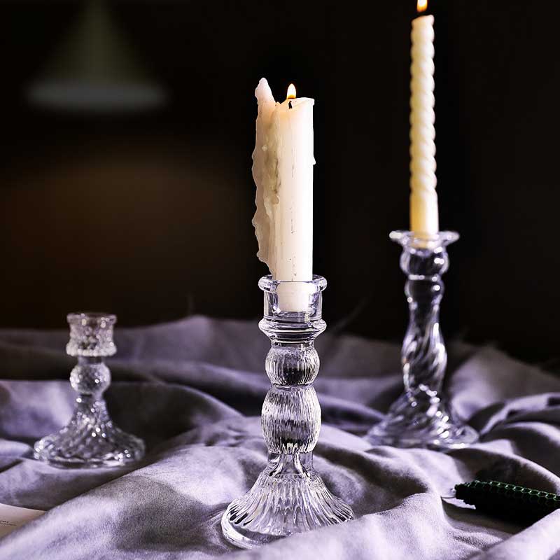 Crystal Candle Holder for Taper Color:Style1 1