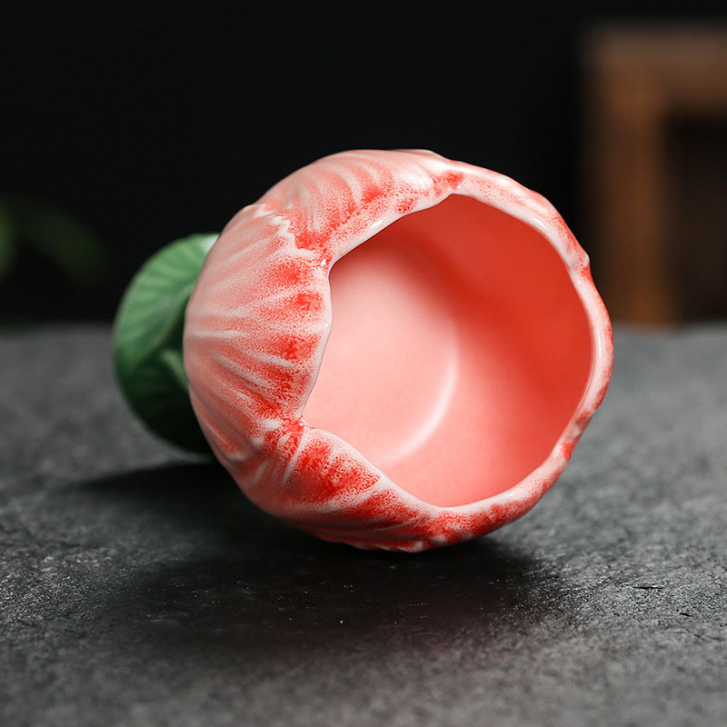 Ceramic Tulip Candle Holder Color:Default 4