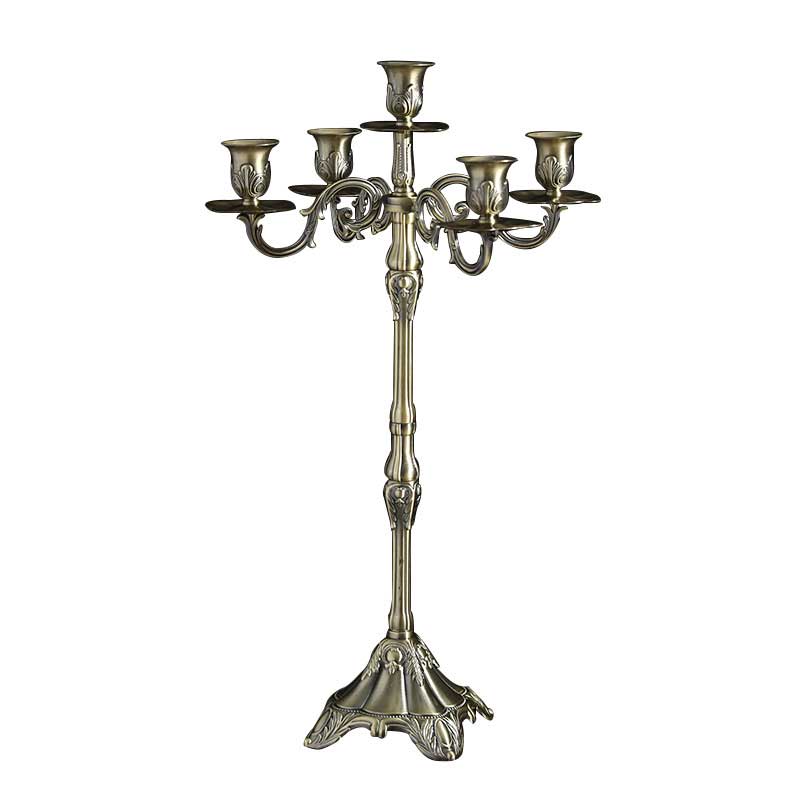 Vintage Iron 5 Arms Candelabra