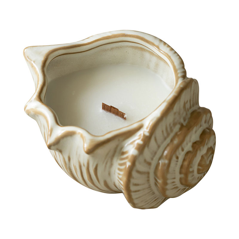 Seashell Ceramic Scented Candle Holder