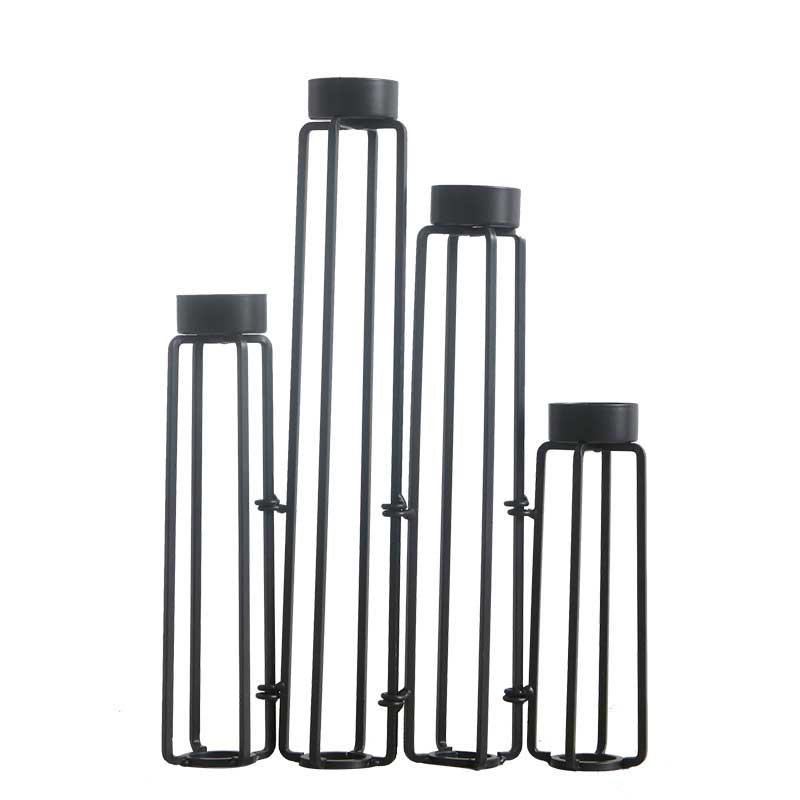 Iron Multi candle hodler stand 4 branch