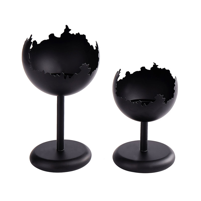 metal candle holder