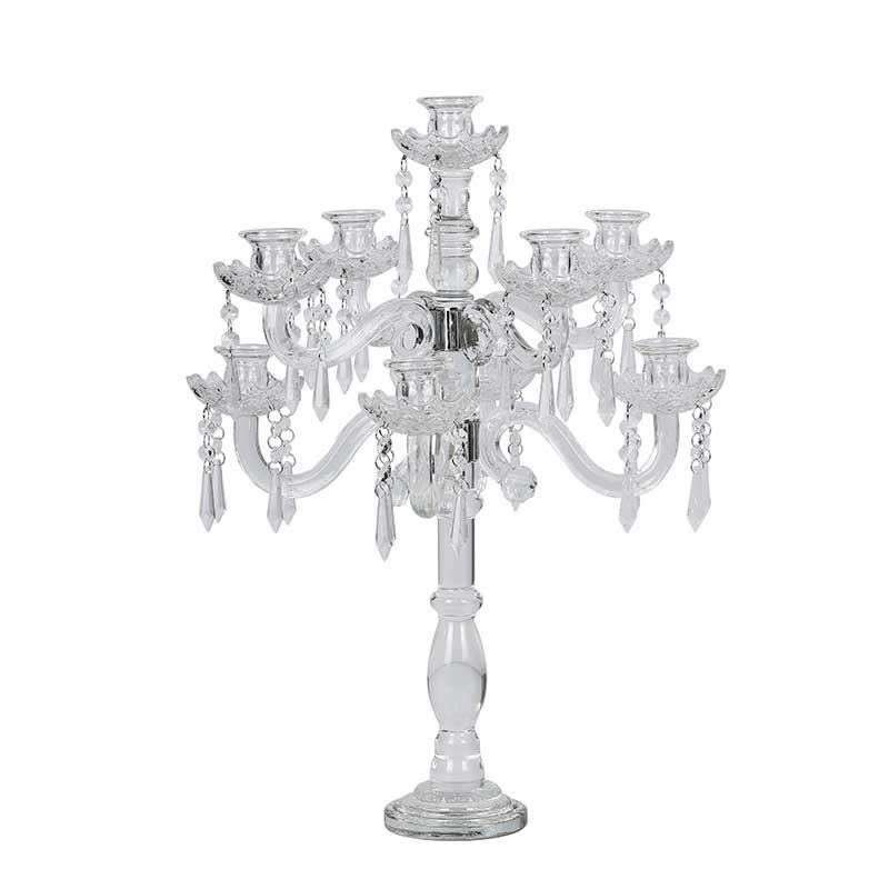 Crystal candelabra