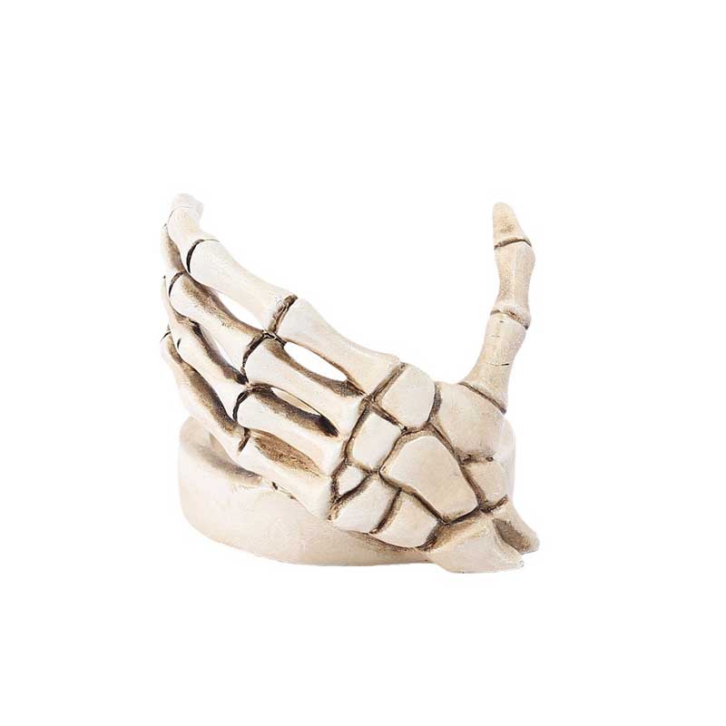 Halloween Skeleton Hand Resin Candle Holder Color:White 1
