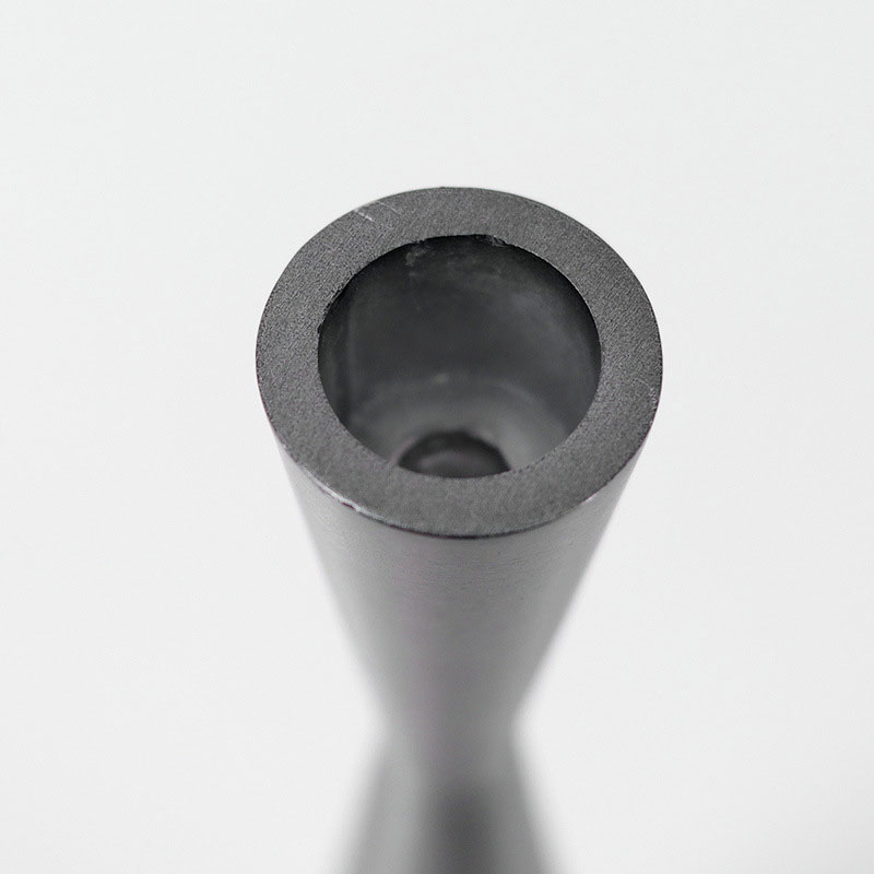 Narrow waist iron candle holder Color:Silver 3