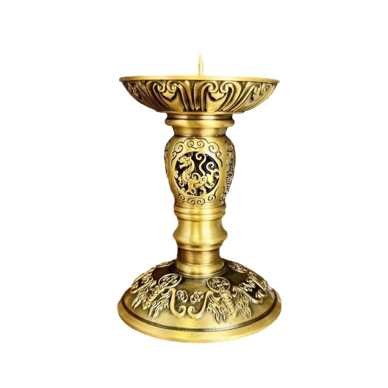 Brass candle holder