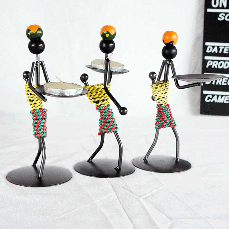 American-style Personalized Iron Man Candle Holder Color:Defautl 1