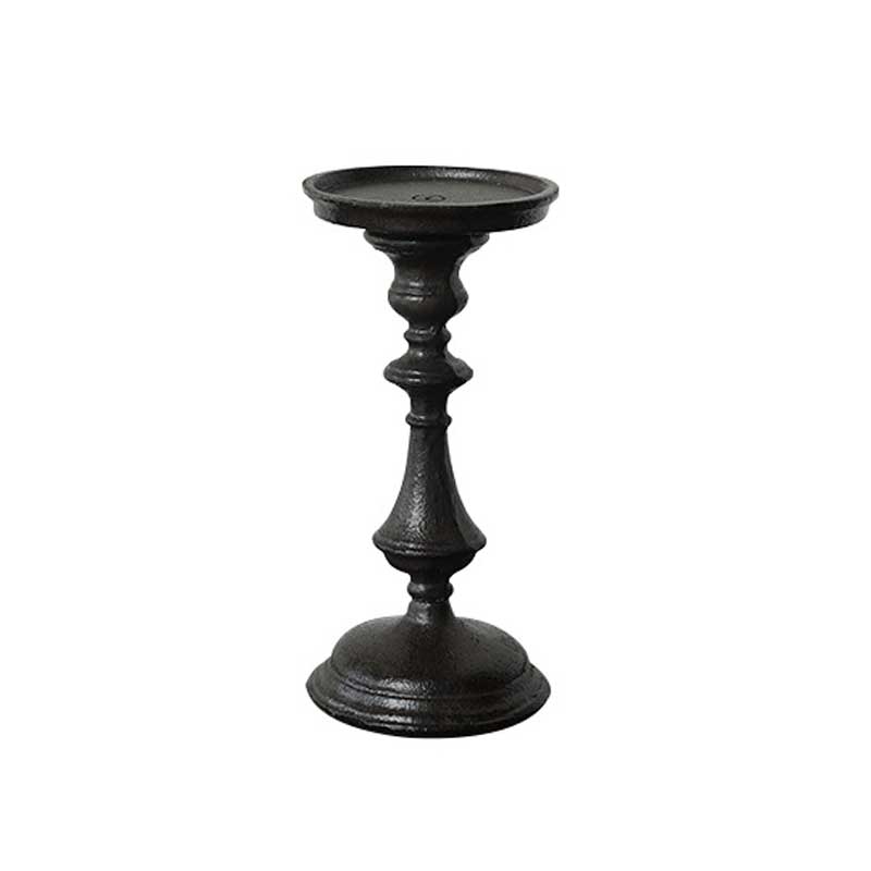 Cast Iron High Foot Candle Holder