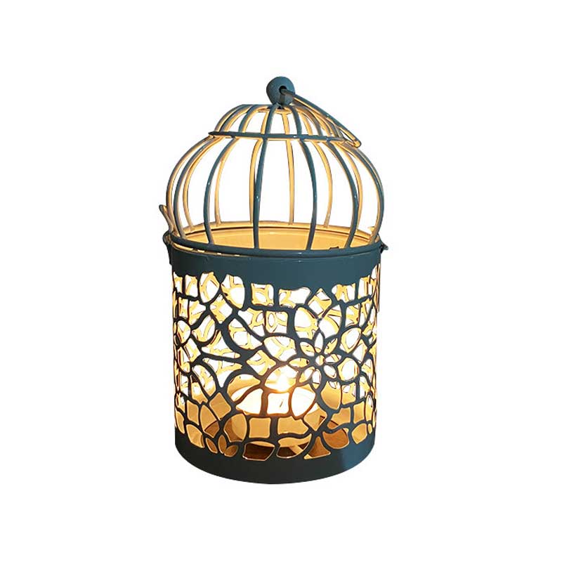 Decorative Hollow Iron BirdCage Candle Latern