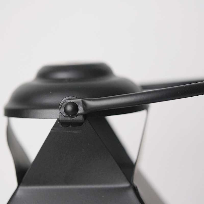 Simple Iron Lantern Candlestick Holder Set of 3 Size:11.5*11.5*30cm 3