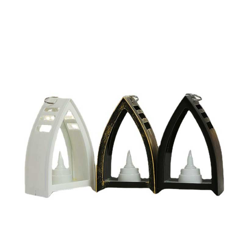 Mini Flameless Led Tealight Arched Plastic Candle Holder