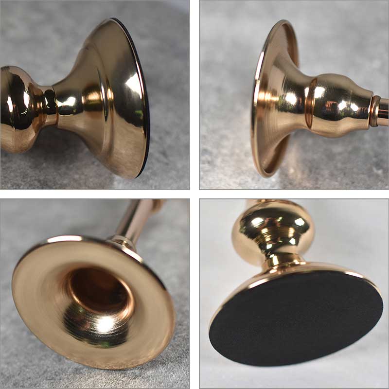 Minimalist Iron Candlestick, Rose Gold / Champagne Gold Color:Golden 1