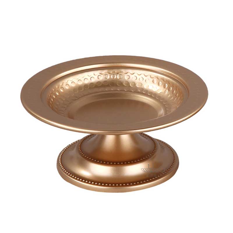 European Retro Gold Iron Candle Holder