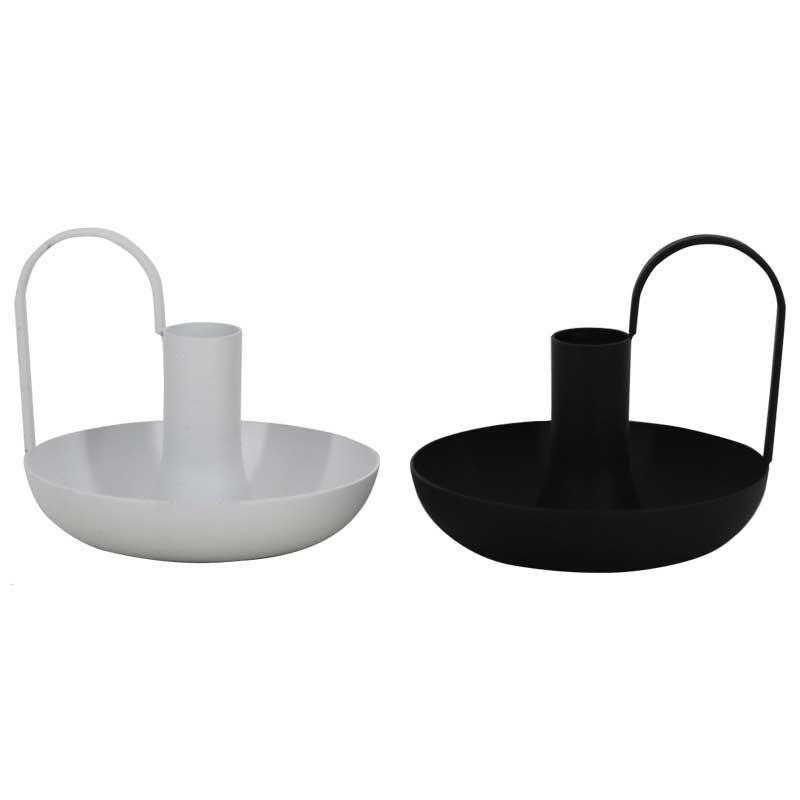 candle holder Style:Style2;Color:Black