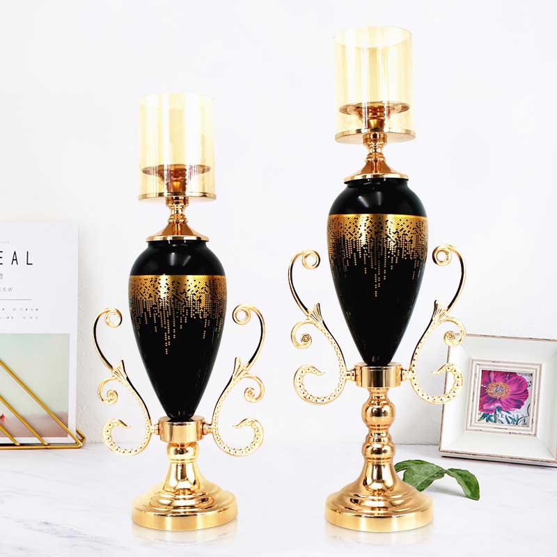 Luxury Vase Shaped Candle Holder Color:default 1