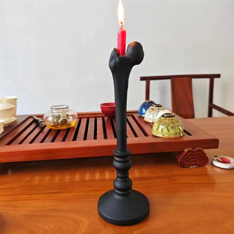 Halloween Candle holder Color:Black 1