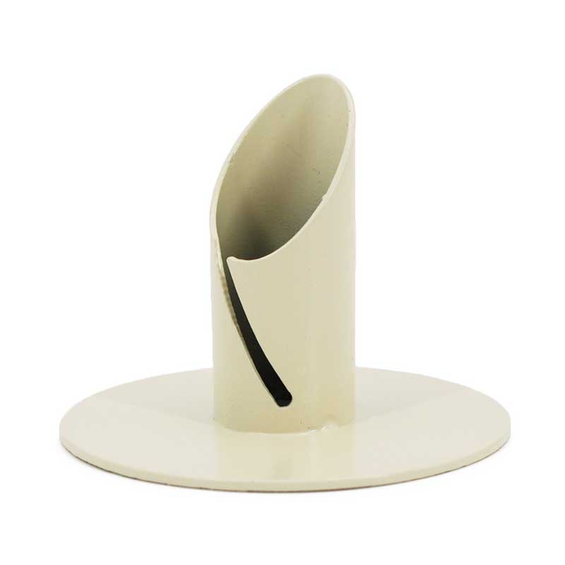 Modern Creative Slanted-Top Iron Candle Holder with Fixing Slit Begin