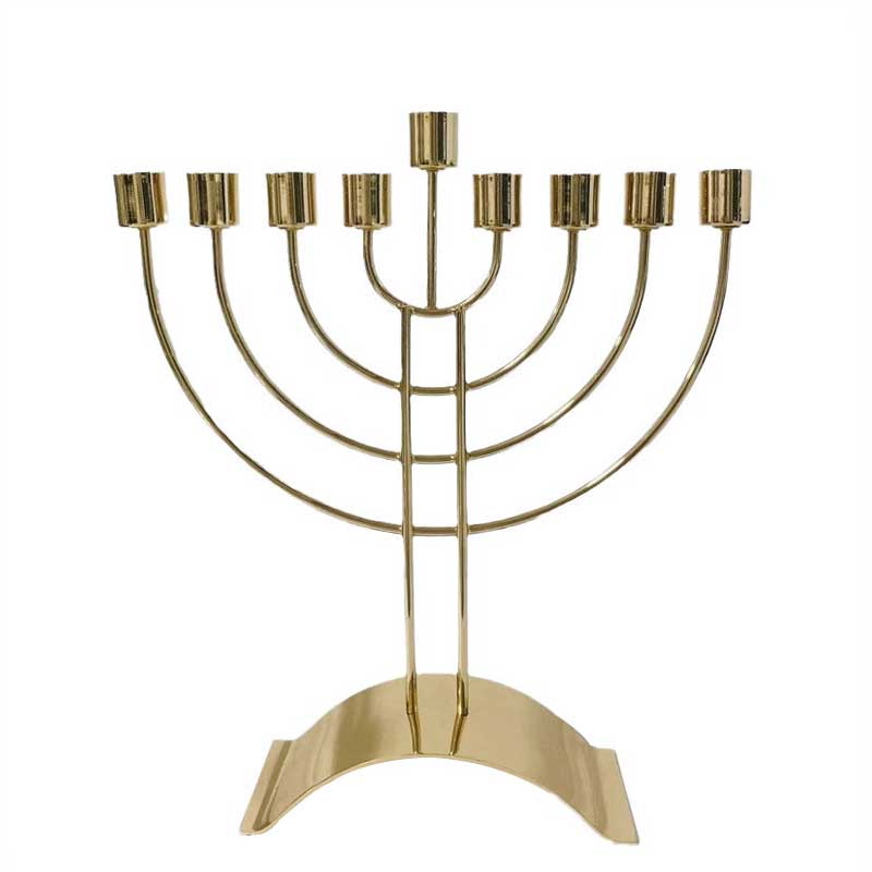 Modern 9-Arm Candelabra, Hanukkah Menorah