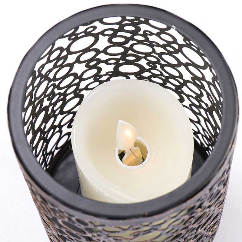 hollow candle holder Color:Golden 1