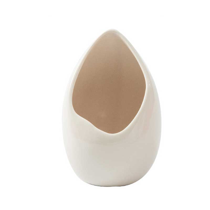 Minimalist Teardrop Ceramic Scented Candle Jar