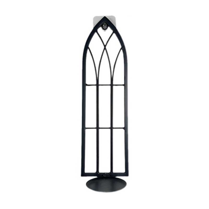 Gothic Vintage Iron Wall Sconce Candle Holder