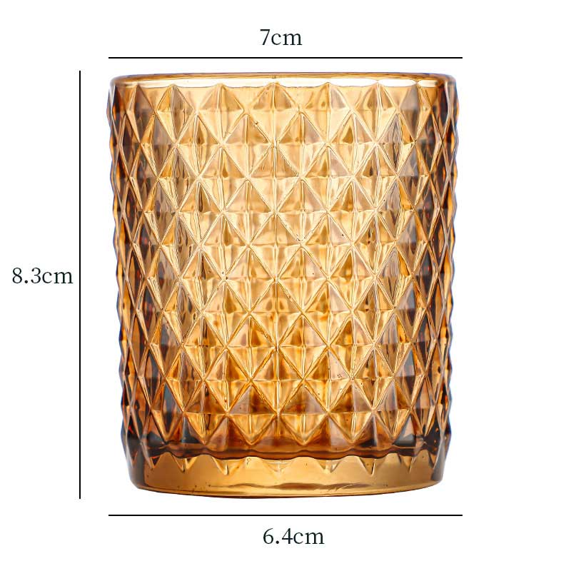 candle cup Amber1