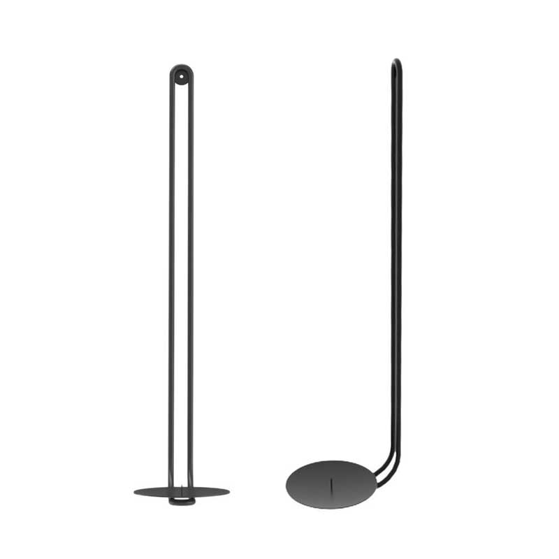 Minimalist Iron Wall-Mounted Candlestick Holder With Spike