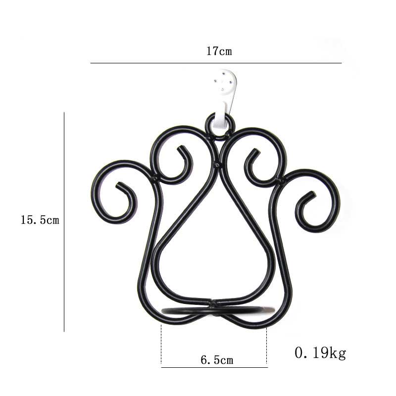 Vintage Wrought Iron Wall Sconce for Tea Lights Style1