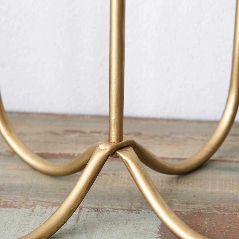 Golden Minimalist 5-Arm Iron Candelabra Style:Style1 1