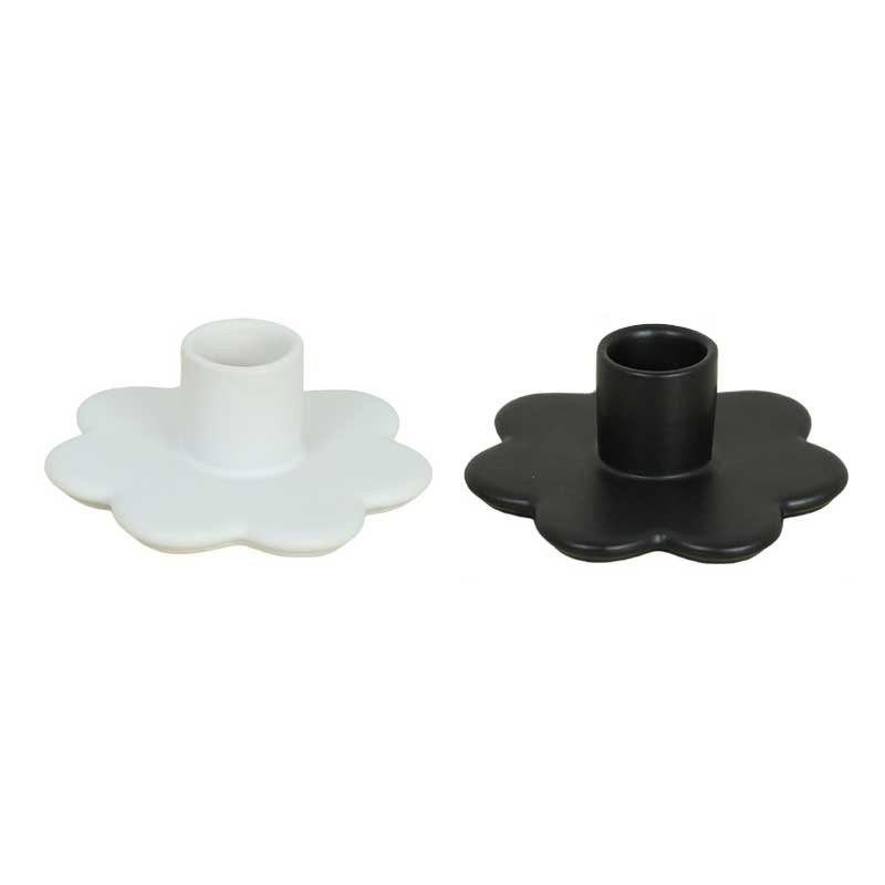 Daisy-Shaped Creative Ceramic Candle Holder