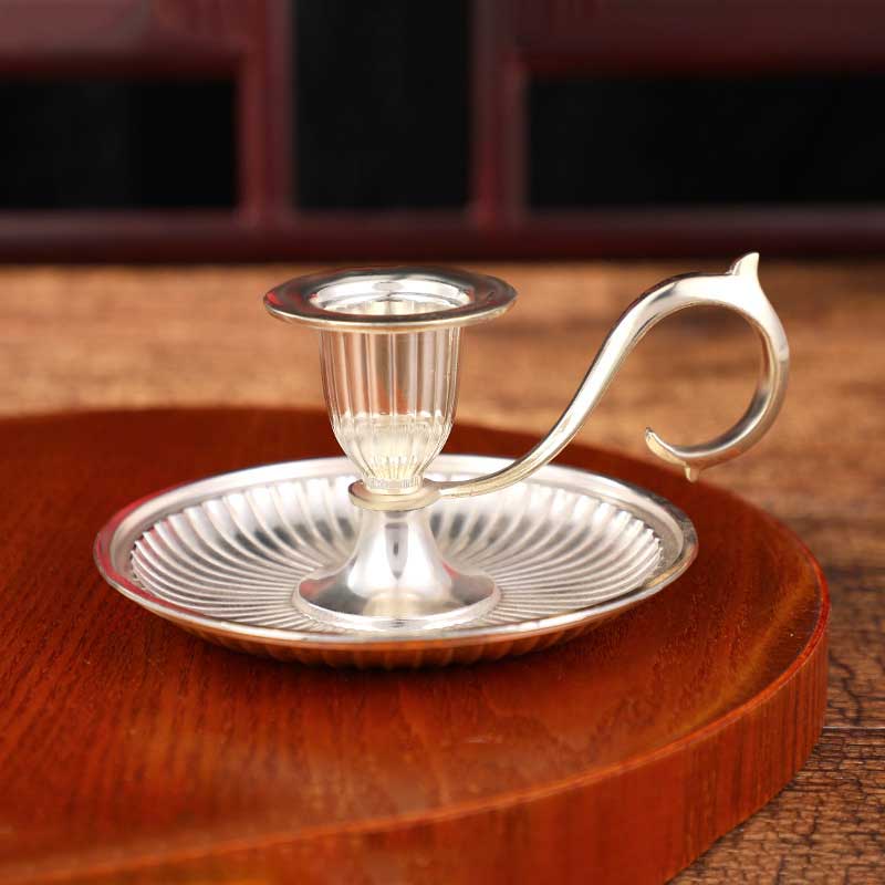 Candle Holder Silver