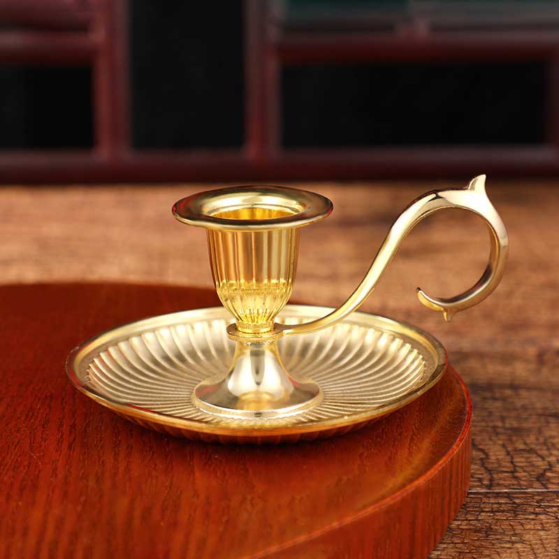 Candle Holder Gold