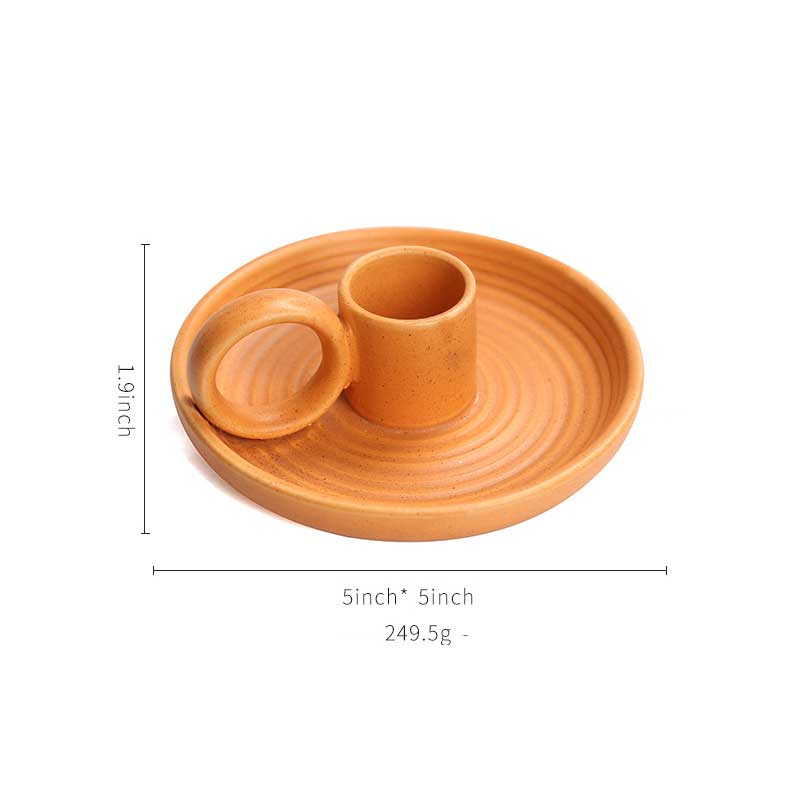 Candle Holder Orange
