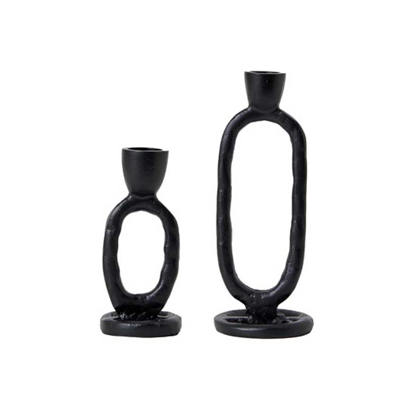 Candle Holder Black