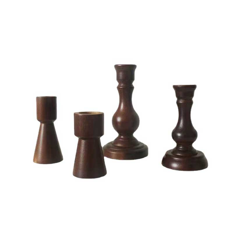 Wooden Candle Holder