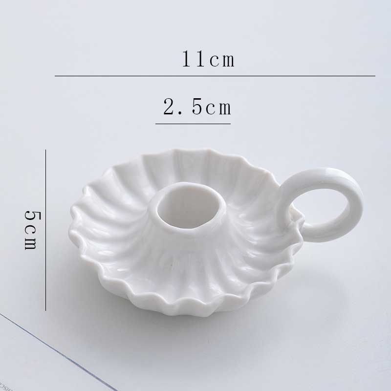 candle holder Color:White