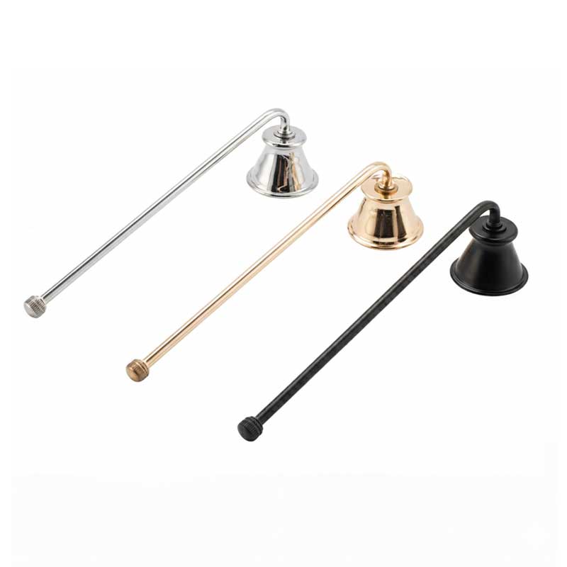 Metal Candle Snuffers, Tapered Bell Wick Dippers，Aluminum Extinguishers