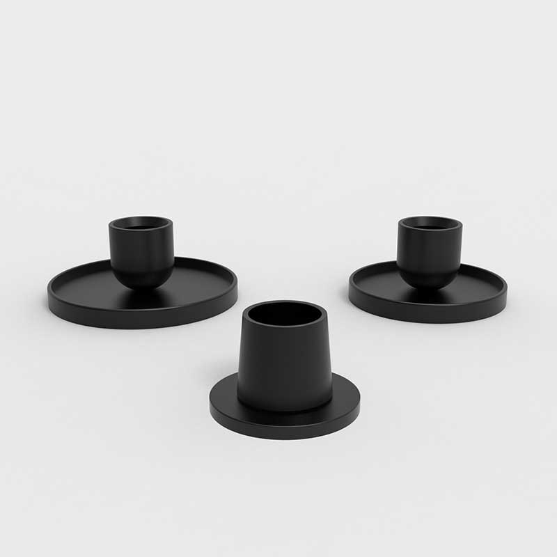 candle holder Color:Black