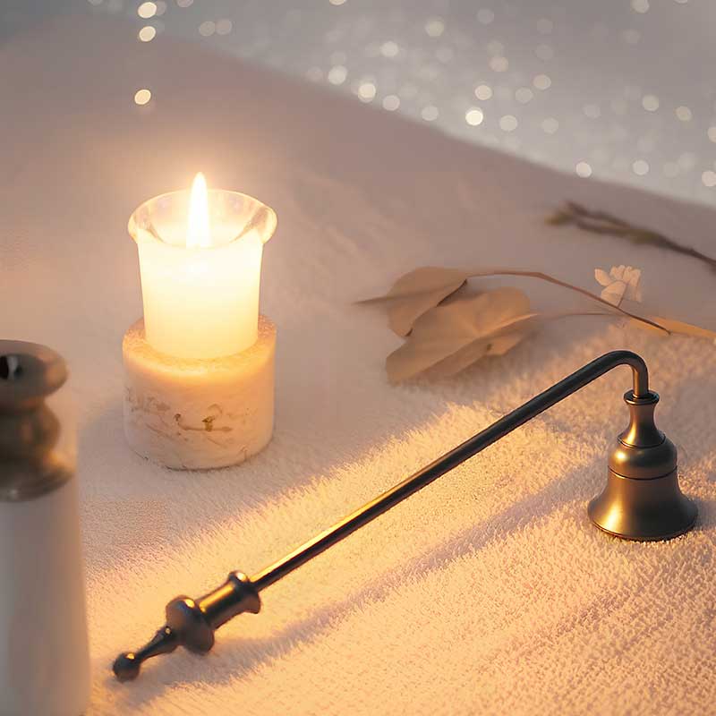 Bell shaped head Metal Candle Snuffers Color:Gold 1