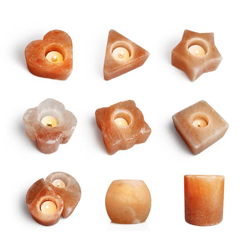 Himalayan Natural Crystal Salt Tealight Holder