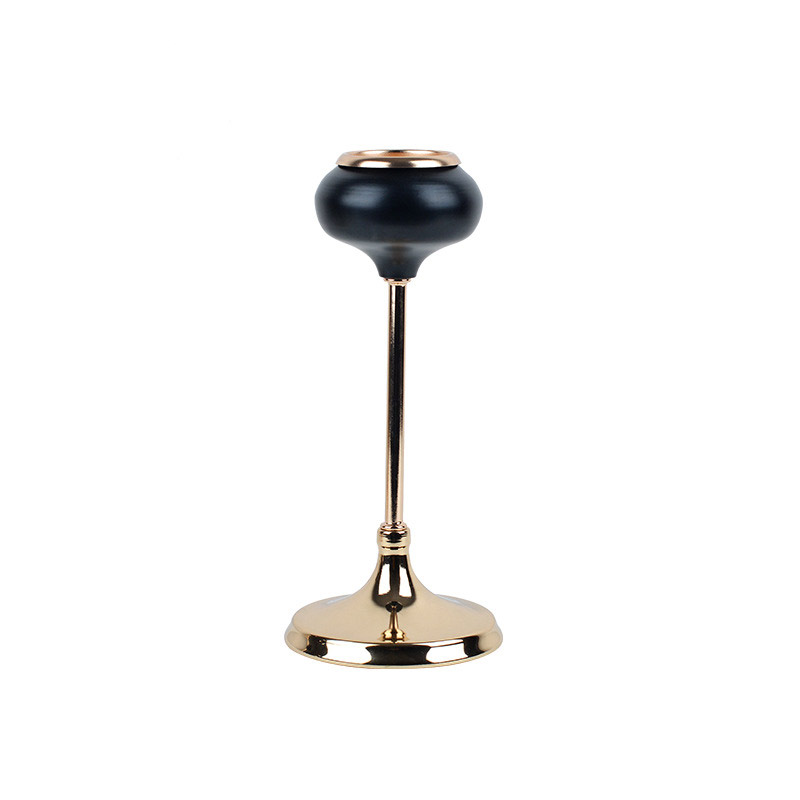 Modern Light Luxury Metal Candlestick Holder Set of 3 Size:6*6*25cm
