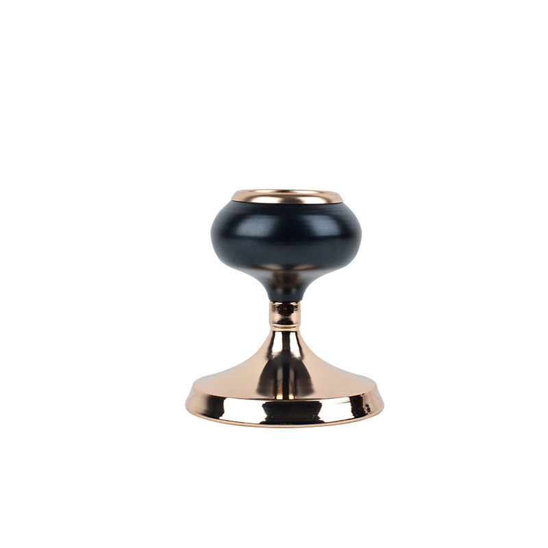Modern Light Luxury Metal Candlestick Holder Set of 3 Size:6*6*13cm