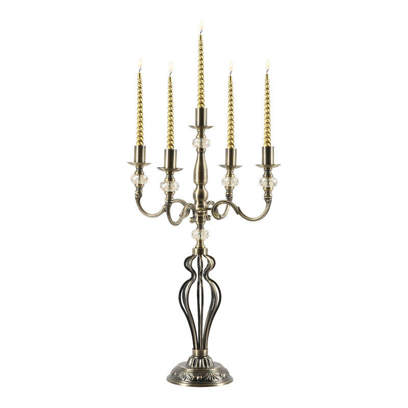 3/5 Arms Iron Candelabra