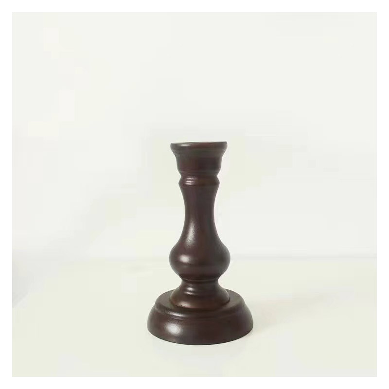 Wooden Candle Holder 7.5*7.5*13.5cm  